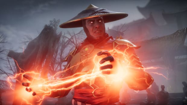 Raiden in Mortal Kombat 11